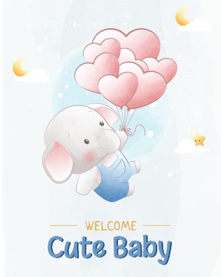Baby shower greetings | Baby cards