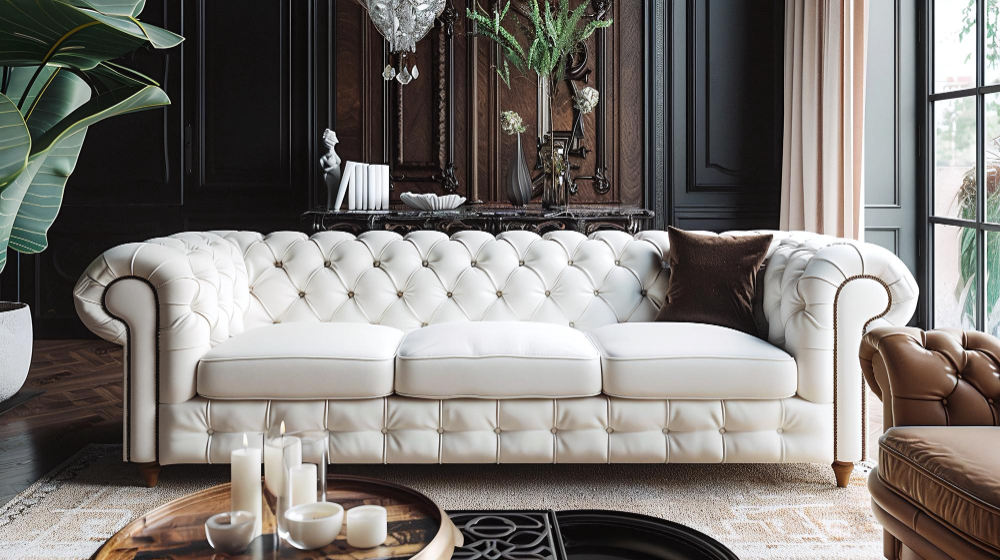 How to Style a Chesterfield Suite in Small Living Rooms