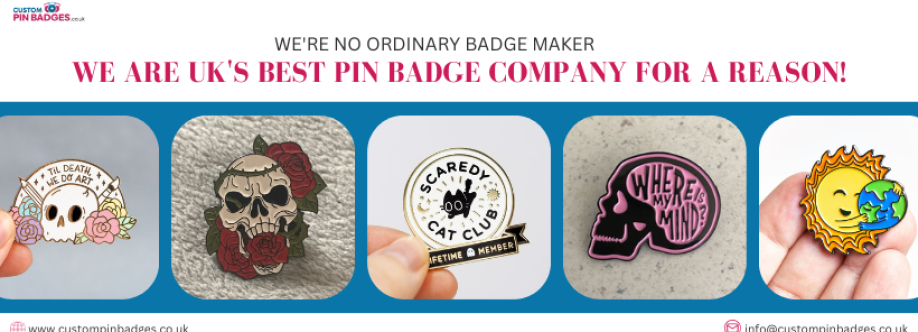 Customised Hard Enamel Badges UK Cover Image