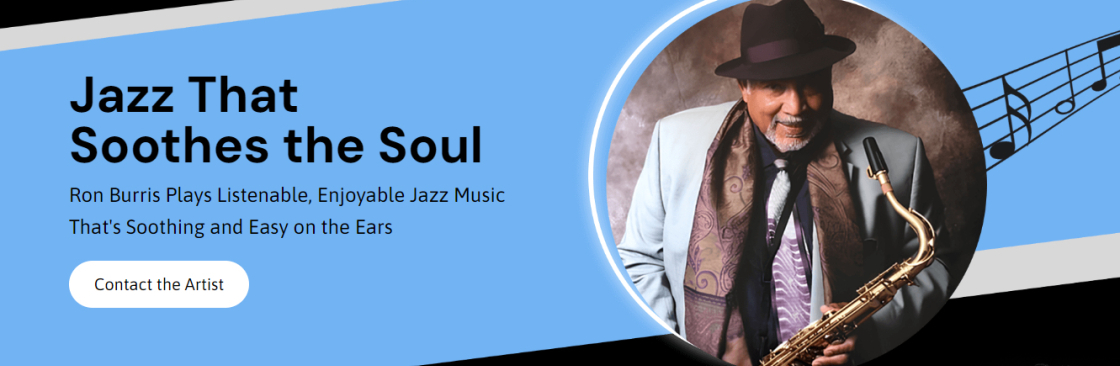 Ronald Burris Jazz Saxophonist Cover Image