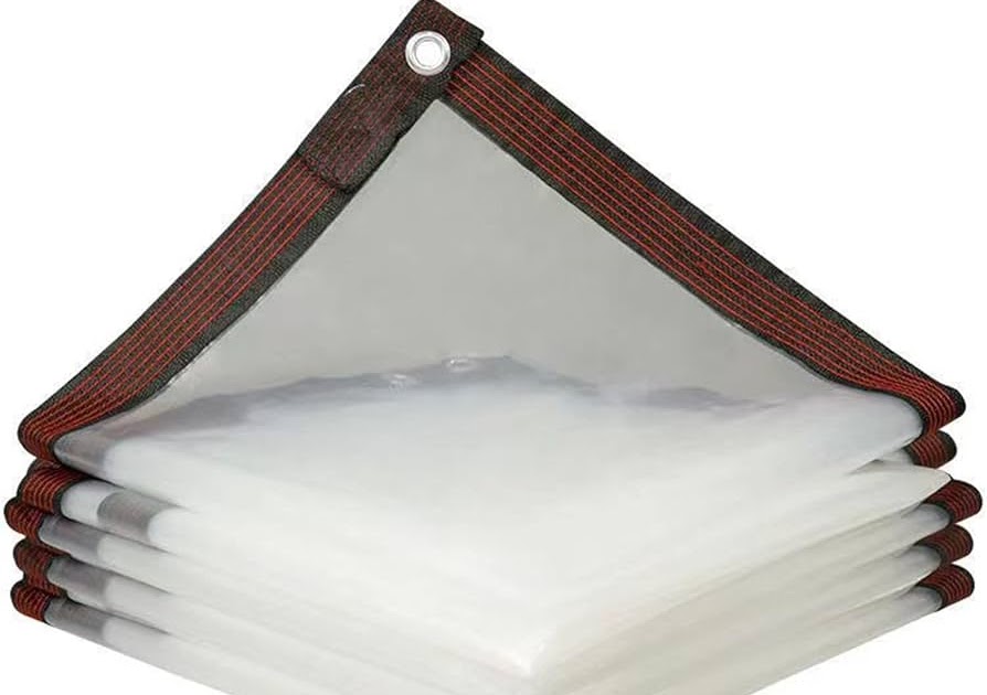 How to Make a Temporary Shelter with a Waterproof Clear Tarpaulins