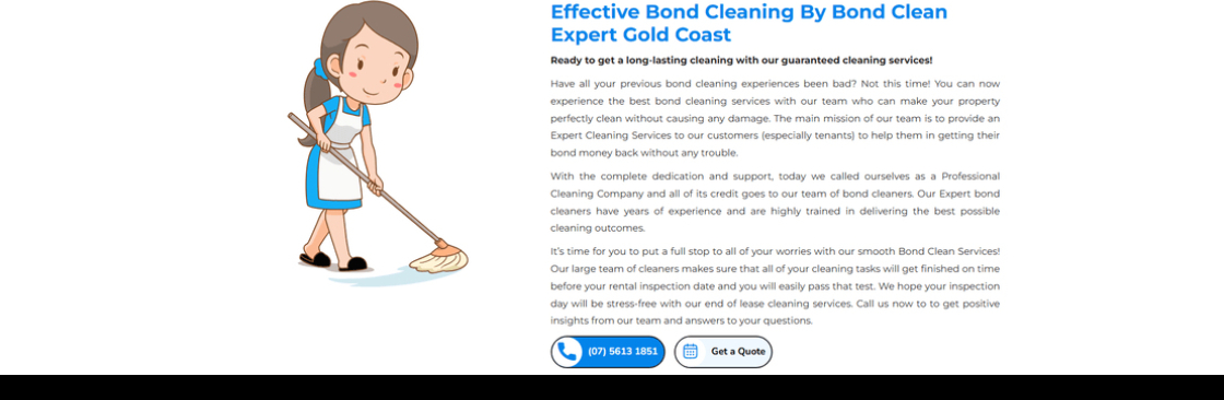 Bond Clean Expert Gold Coast Cover Image