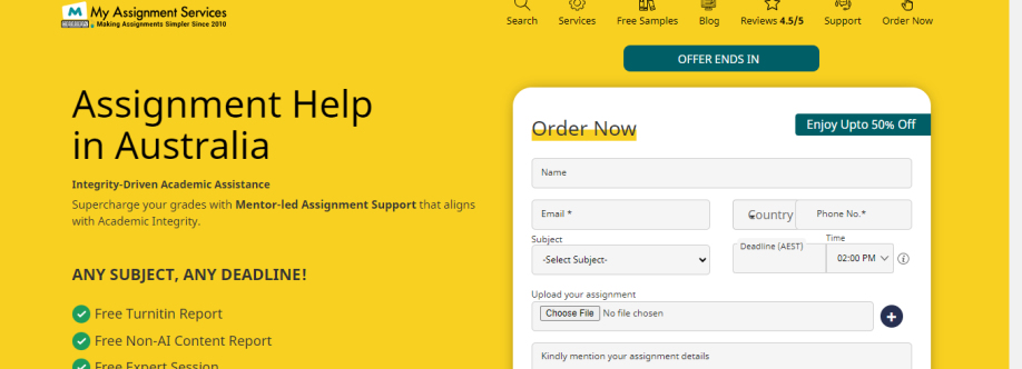 myassignment services Cover Image