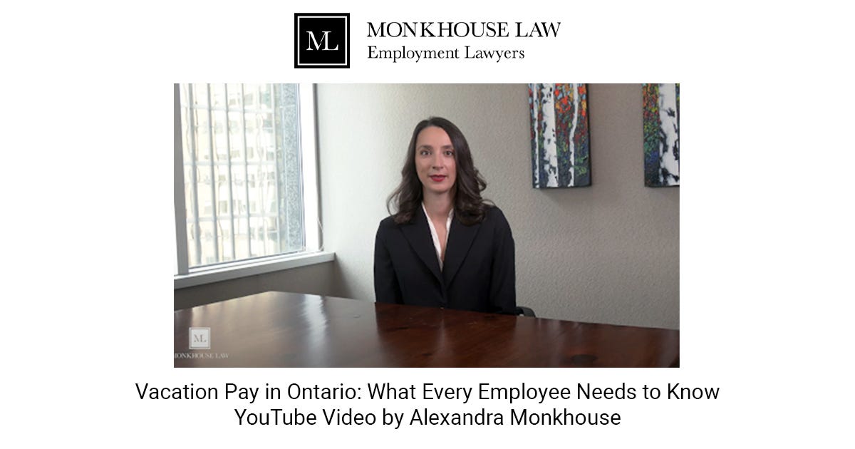 Top Benefits of Legal Support from a Toronto Employment Lawyer | by Monkhouse Law | Feb, 2025 | Medium