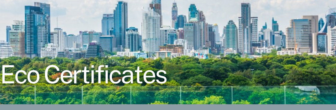 Eco Certificates Cover Image
