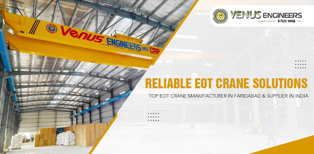 Reliable Eot Crane Solutions: Top Eot Crane Manufacturer in Faridabad & Supplier in India