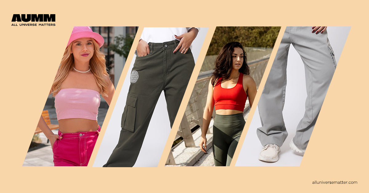 How to Rock Cargo Pants with a Crop Top Like a Pro  – AUMM