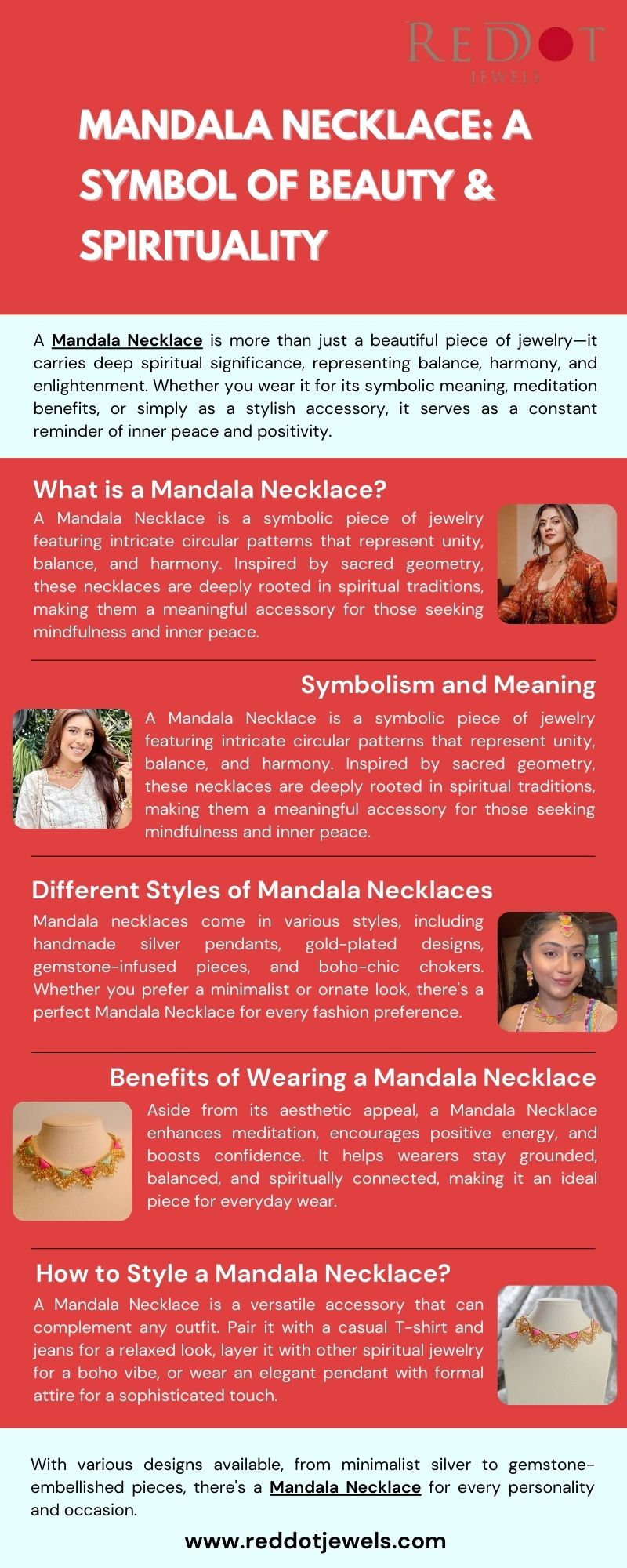 Mandala Necklace: A Symbol of Beauty & Spirituality - Social Social Social | Social Social Social