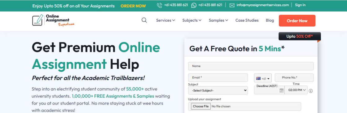 Online Assignment Expert Cover Image