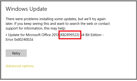 Easy ways for Windows Update Error Code 0x8024002d