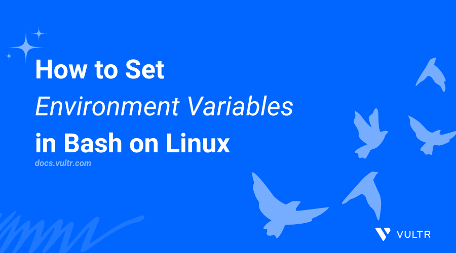 How to Set Environment Variables in Bash on Linux | Vultr Docs