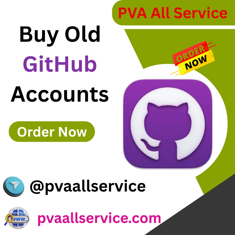 Buy Old GitHub Accounts - PVA All Service
