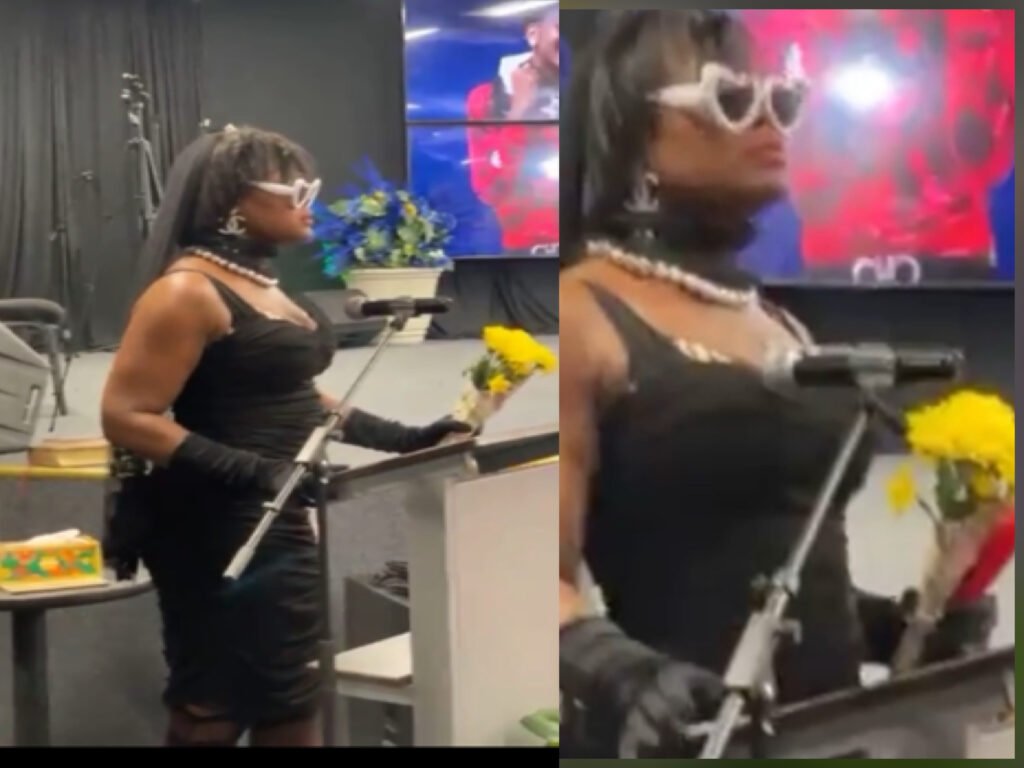 Xaviera Steele Delivers Speech At Ryo Steele's Funeral