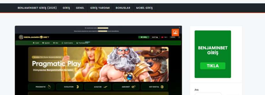 BenjaminsBet Mobil Giriş Cover Image