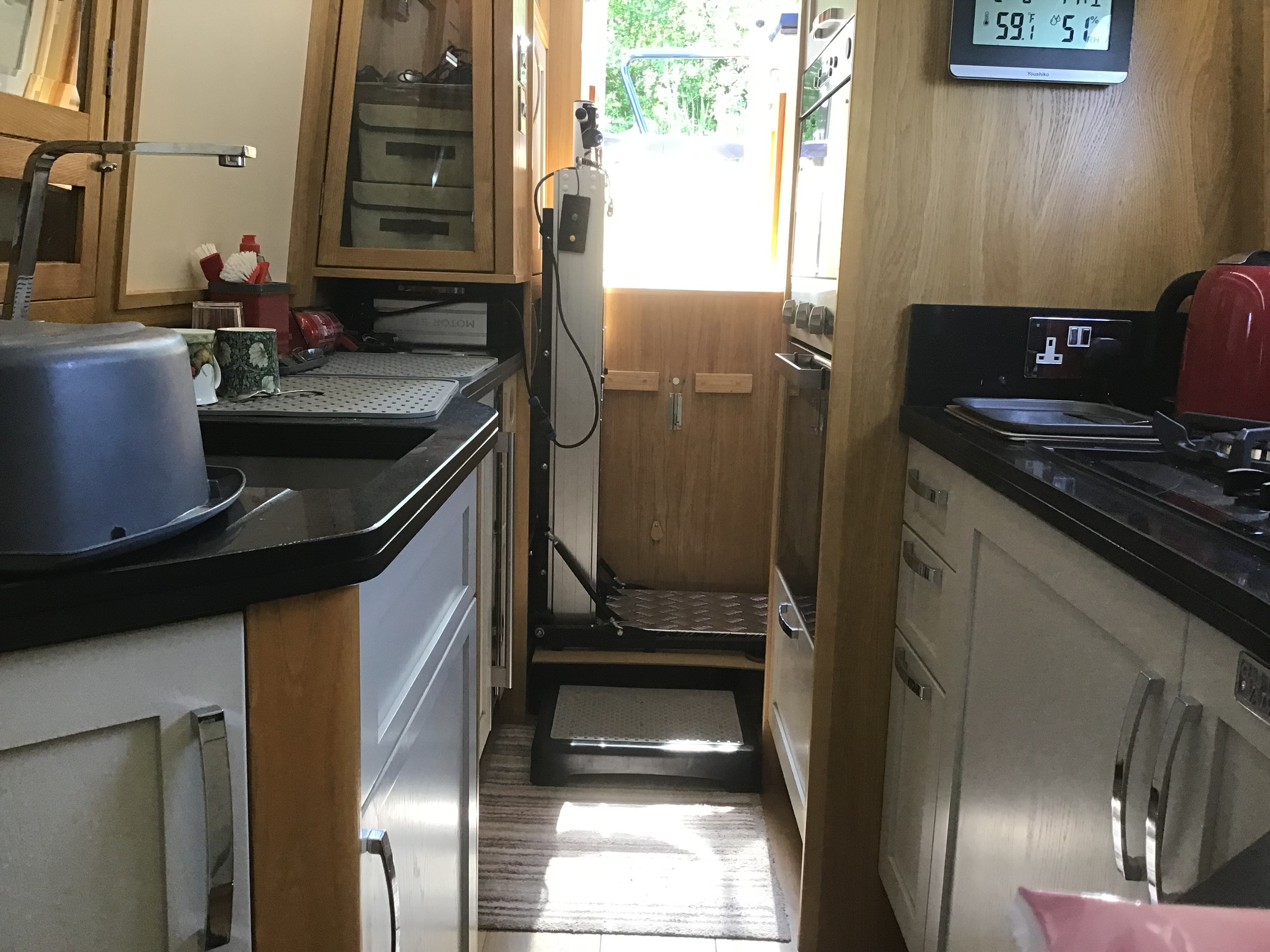 Making Narrowboat Living Accessible with a boat mobility lift