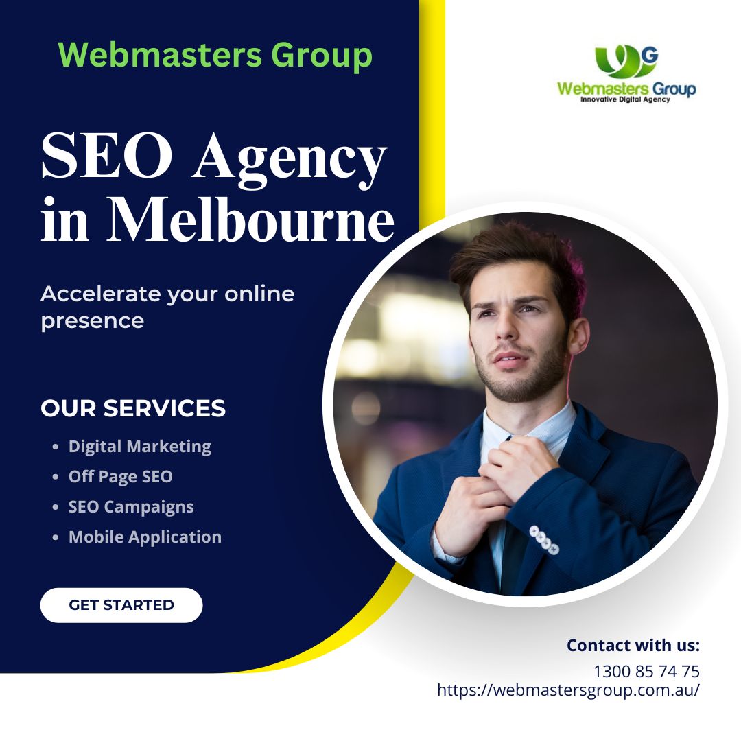 SEO Agency Melbourne – Helping Your Business Grow Online – Webmasters Group