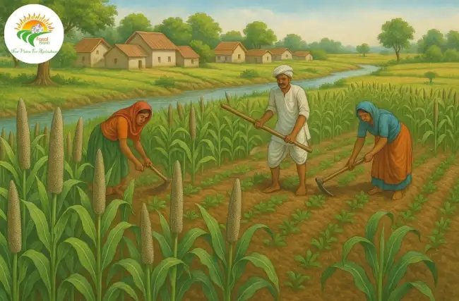 बाजरे की खेती: उत्पादन, लाभ और पूरी जानकारी