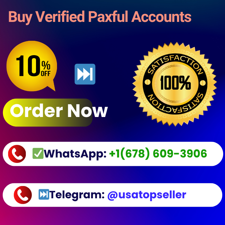Buy Verified Paxful Accounts-100% Secure Service