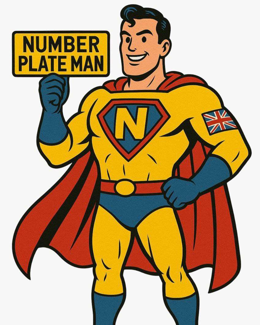 Number Plate Man Profile Picture