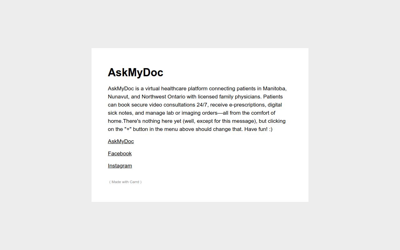 AskMyDoc