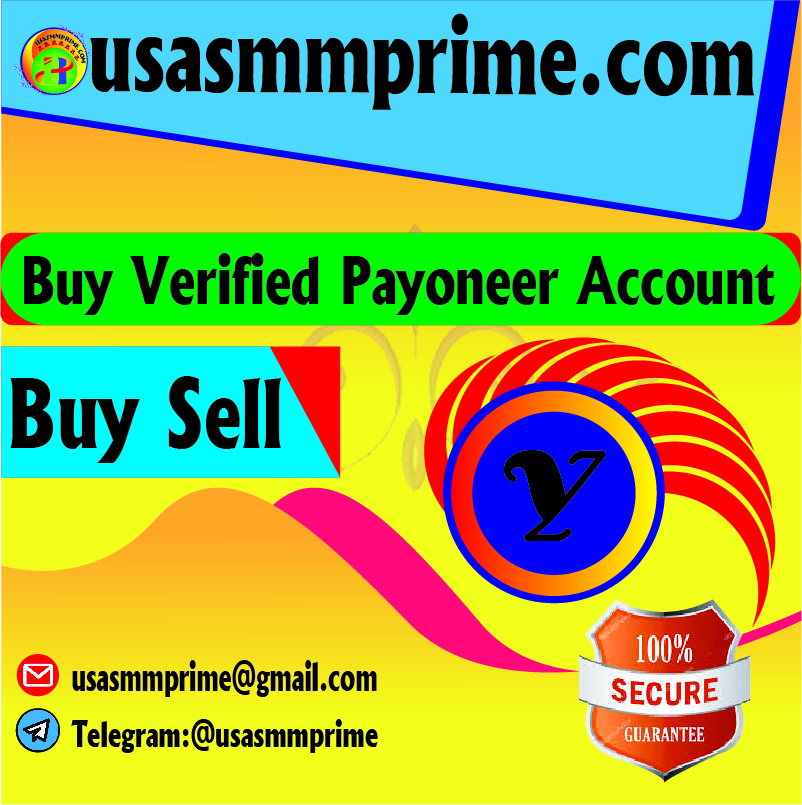 Buy Verified Payoneer Account - 100%verified PayoneerAccount