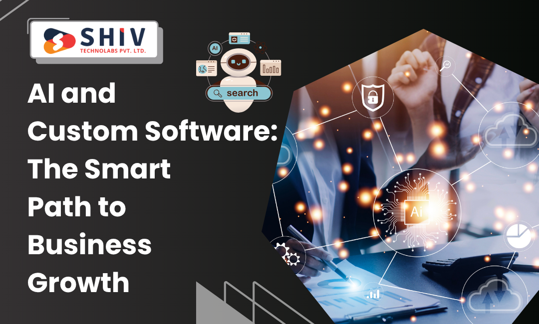 AI and Custom Software: The Smart Path to Business Growth | by Shiv Technolabs | Oct, 2025 | Medium