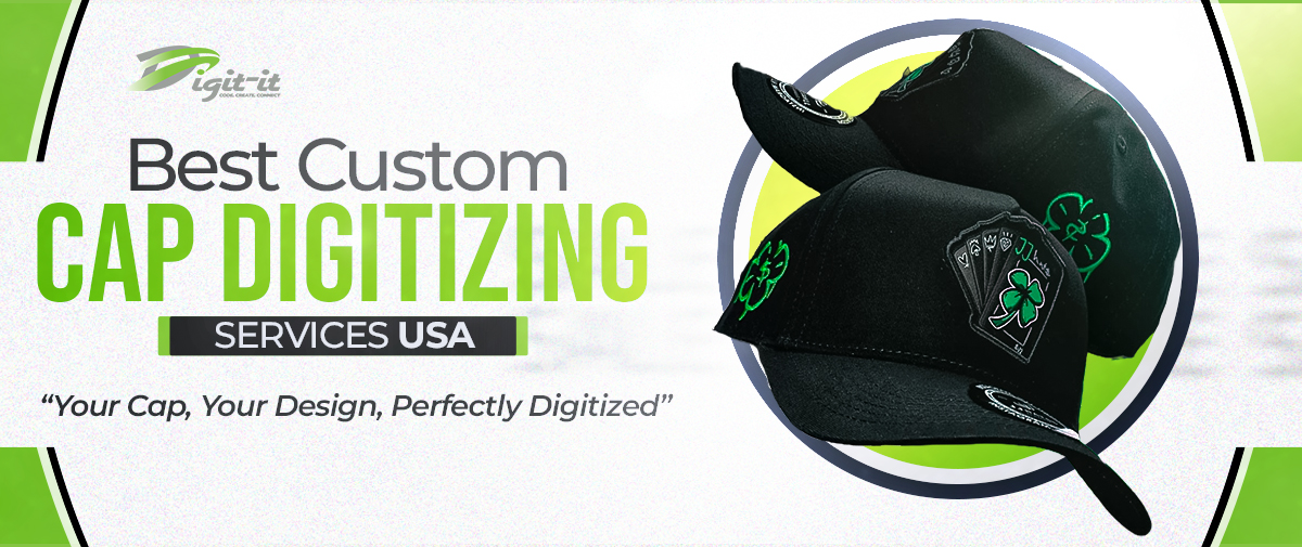 Best Custom Cap Digitizing Services USA