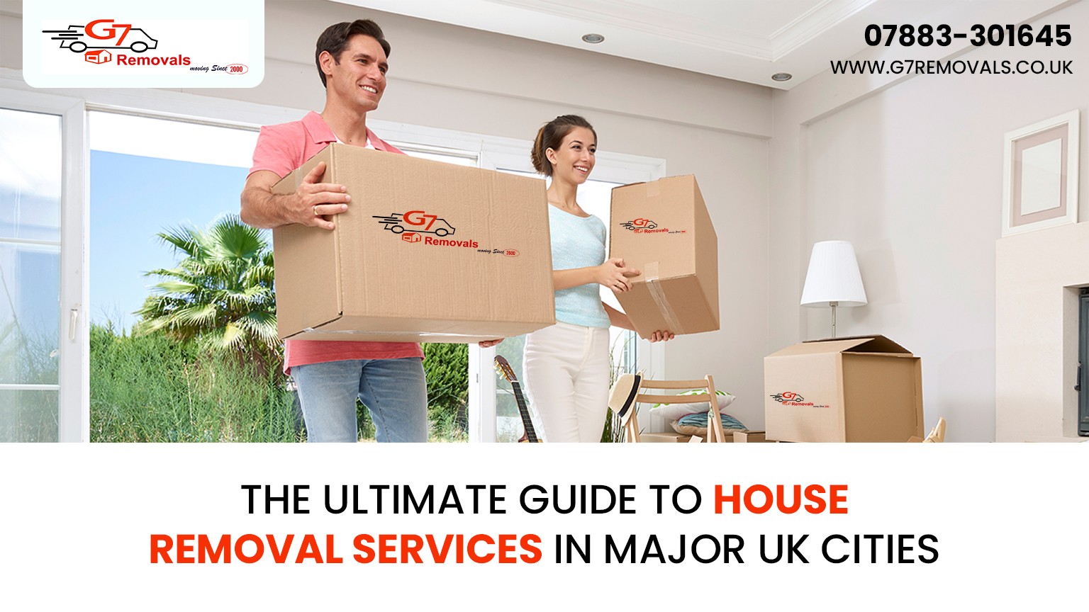 House Removal Services in the UK | G7 Removals