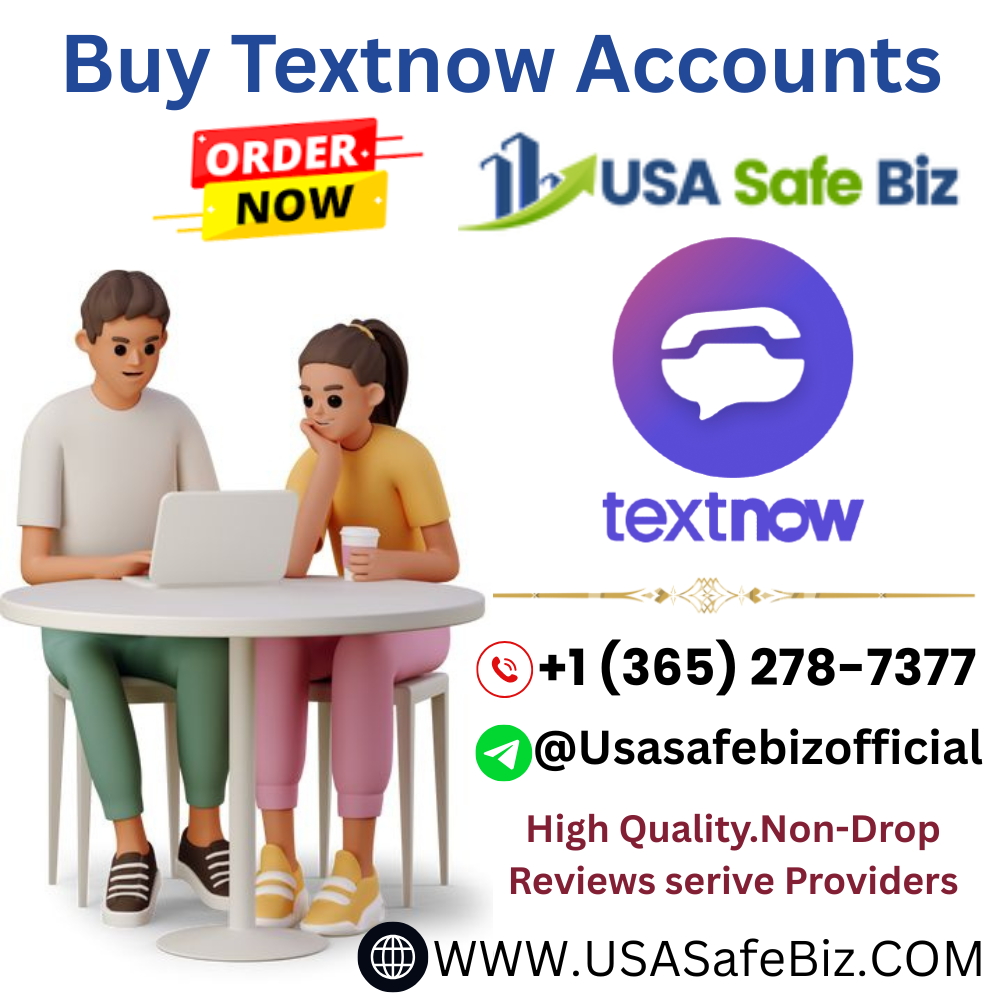 Buy Textnow Accounts - USA Safe Biz