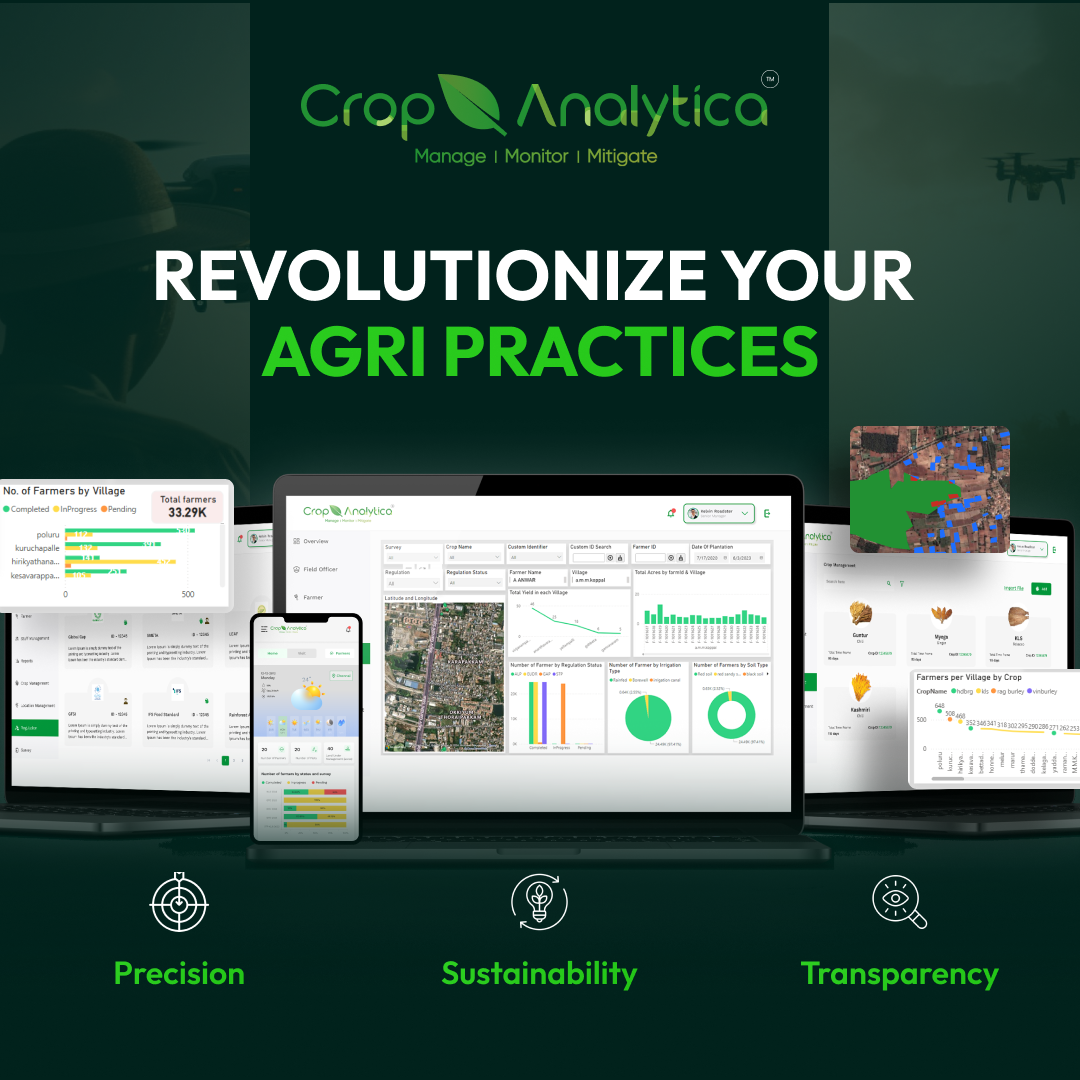 Crop Yield Prediction Software | Smart Farming with Crop Analytica