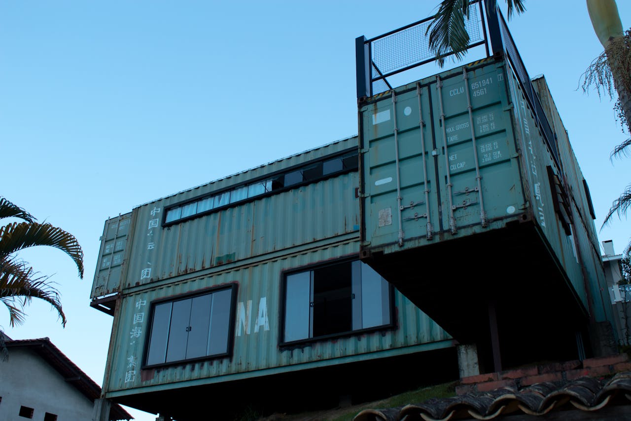 Redefining Modern Architecture with Shipping Containers - Home Renovations Ideas