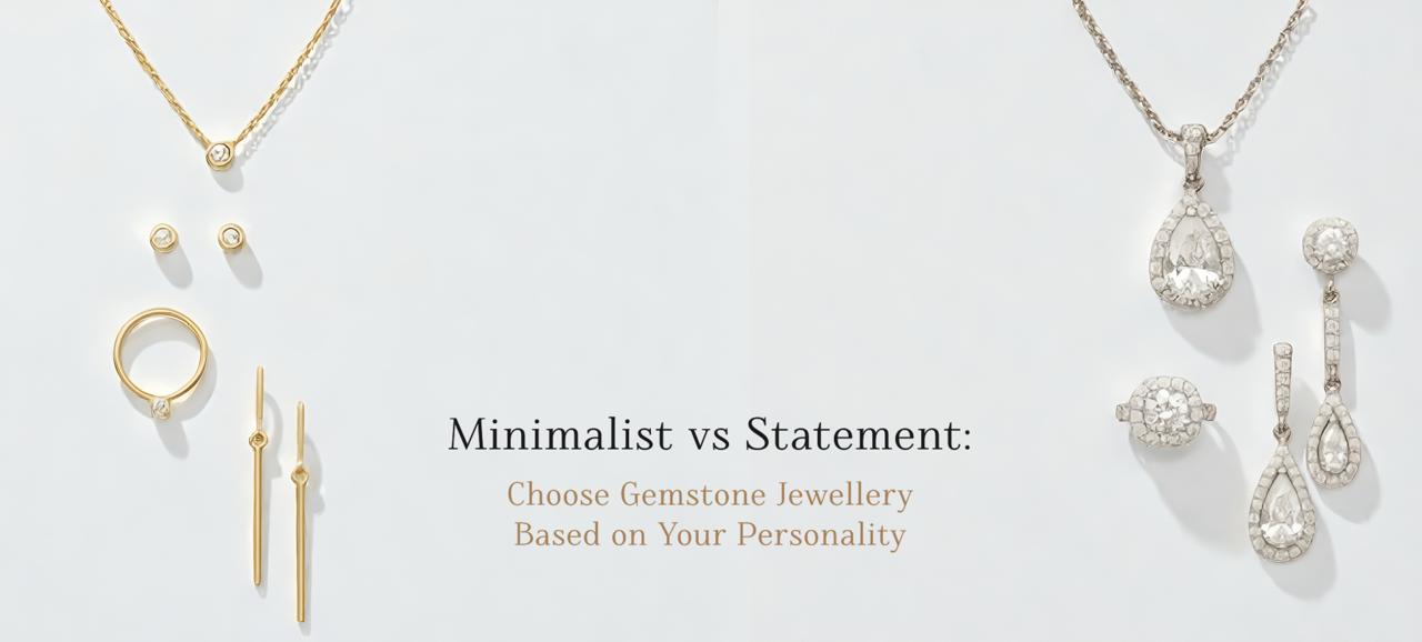 Minimalist vs Statement: Choose Gemstone Jewelry Based on Your Personality
