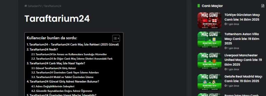 taraftarium24 AAA Cover Image