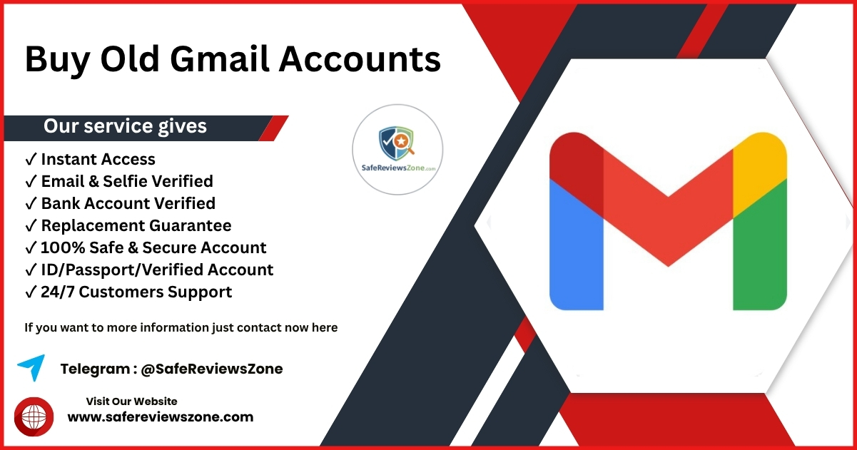 Buy Old Gmail Accounts - Aged & Verified Gmail for Sale 100%