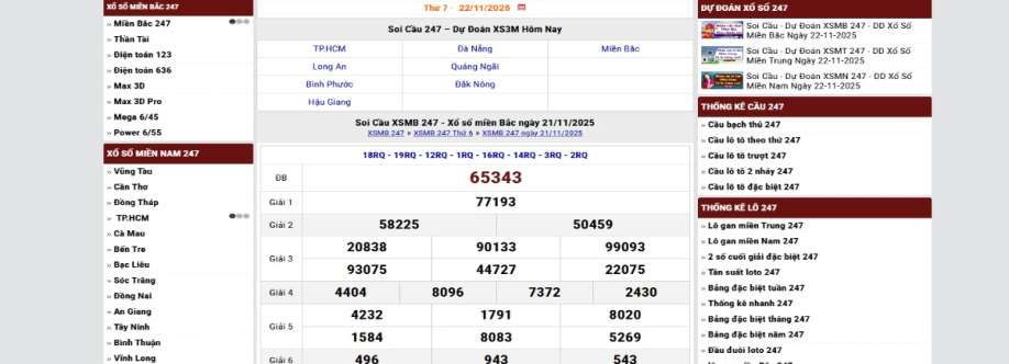 Soi Cầu 247 Dự Đoán Xổ Số Cover Image
