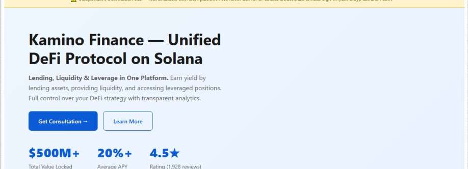 Kamino Finance Cover Image