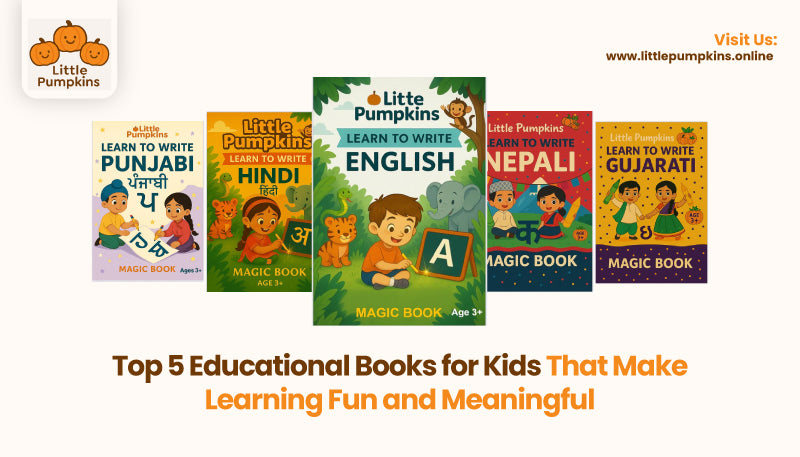 Educational Books for Kids That Make Learning Fun | Little Pumpkins