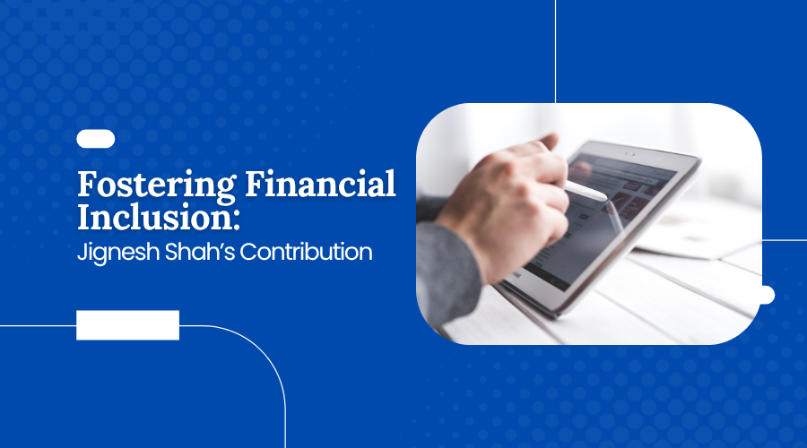 Jignesh Shah MCX: Fostering Financial Inclusion