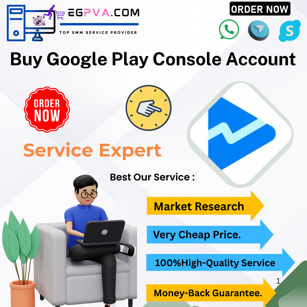 Buy Google Play Console Account - egpva.com