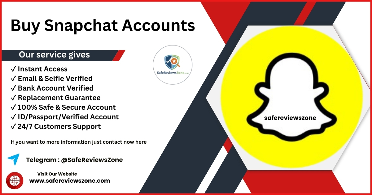 Buy Snapchat Accounts - Verified & Aged Snapchat Accounts for Instant Growth