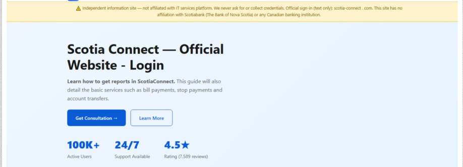 Scotia Connect Cover Image