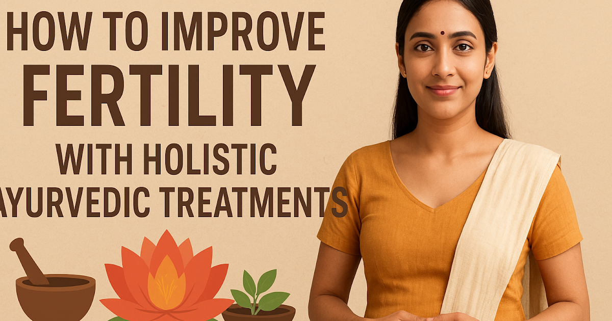 How to Improve Fertility with Holistic Ayurvedic Treatments