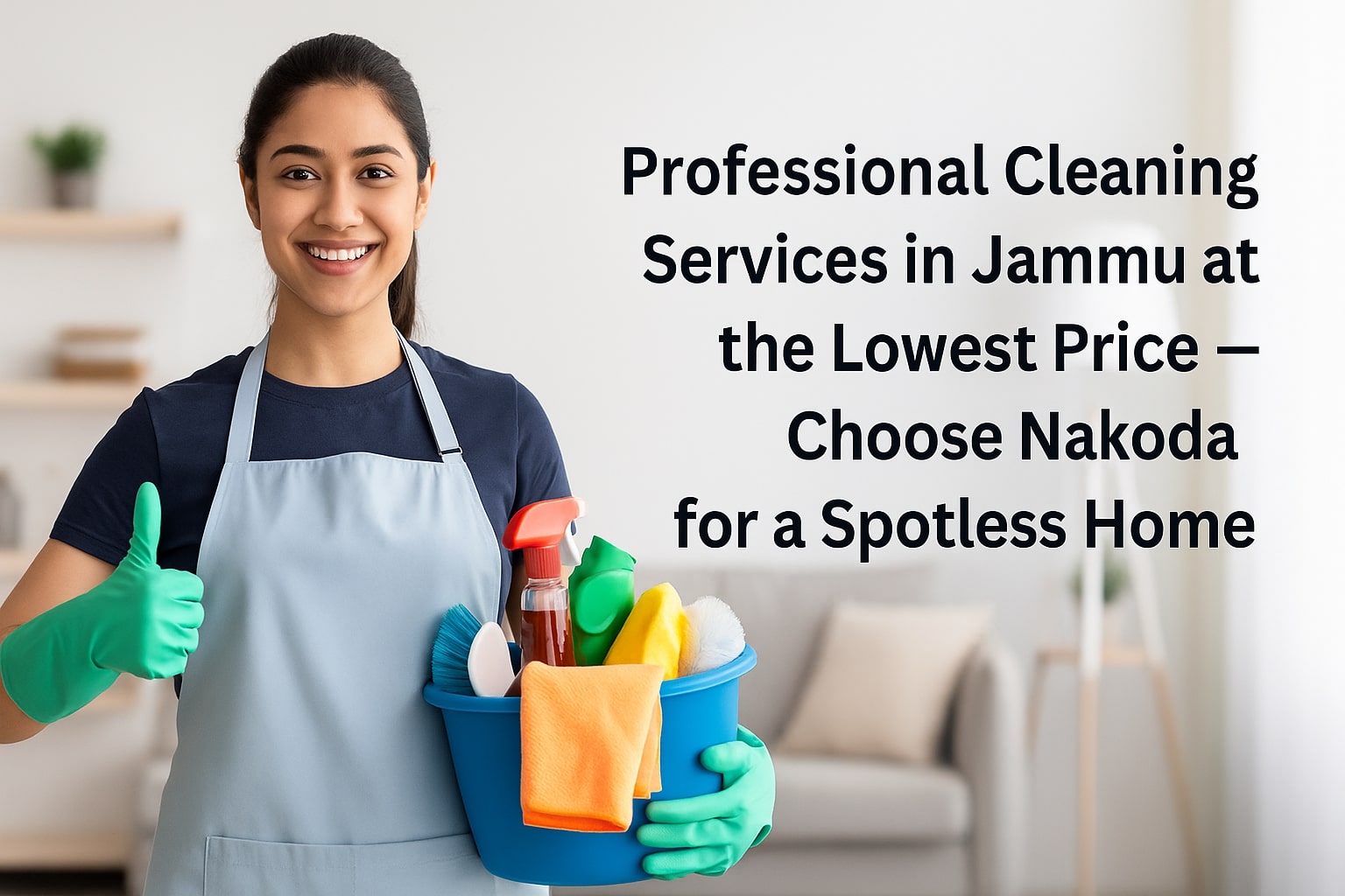 Professional Cleaning Services in Jammu at the Lowest Price – Choose Nakoda for a Spotless Home