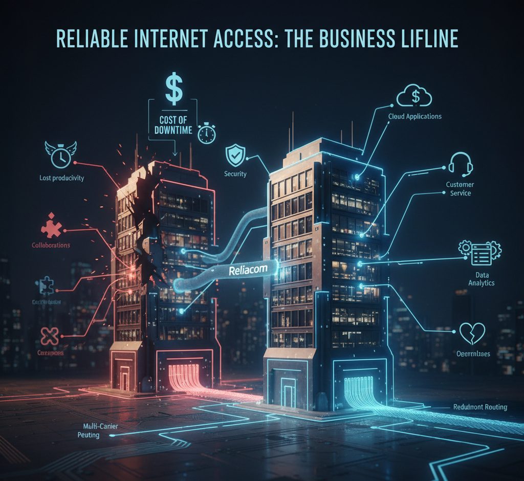 Business Internet & Connectivity Solutions | Reliacom — Nationwide Dedicated Internet Access (DIA), Broadband & Private Line Services