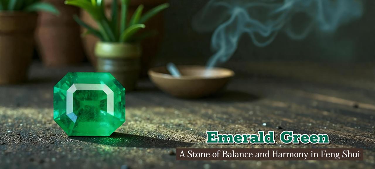 Emerald Green: A Powerful Feng Shui Stone for Balance and Harmony