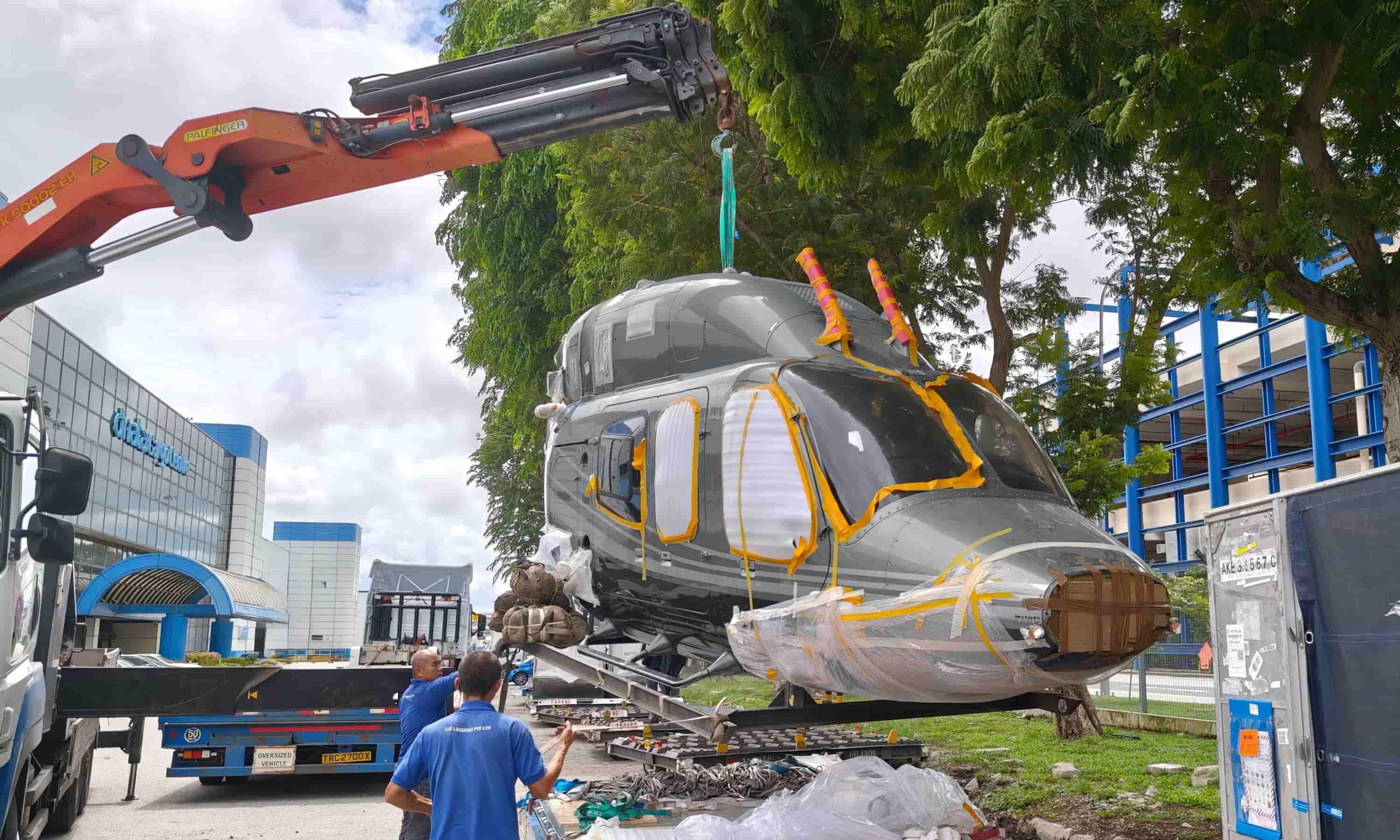 B&H Worldwide completes India–Singapore Bell 429 helicopter move