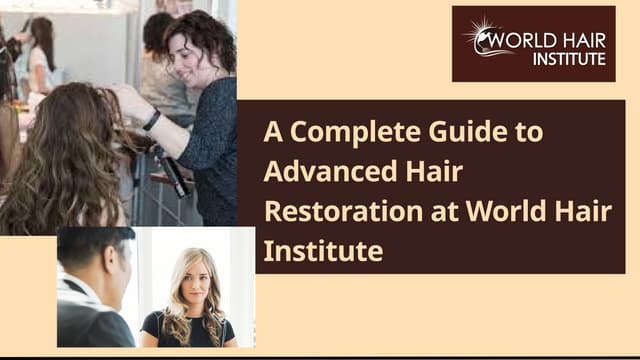 A Complete Guide to Advanced Hair Restoration at World Hair Institute | PPTX