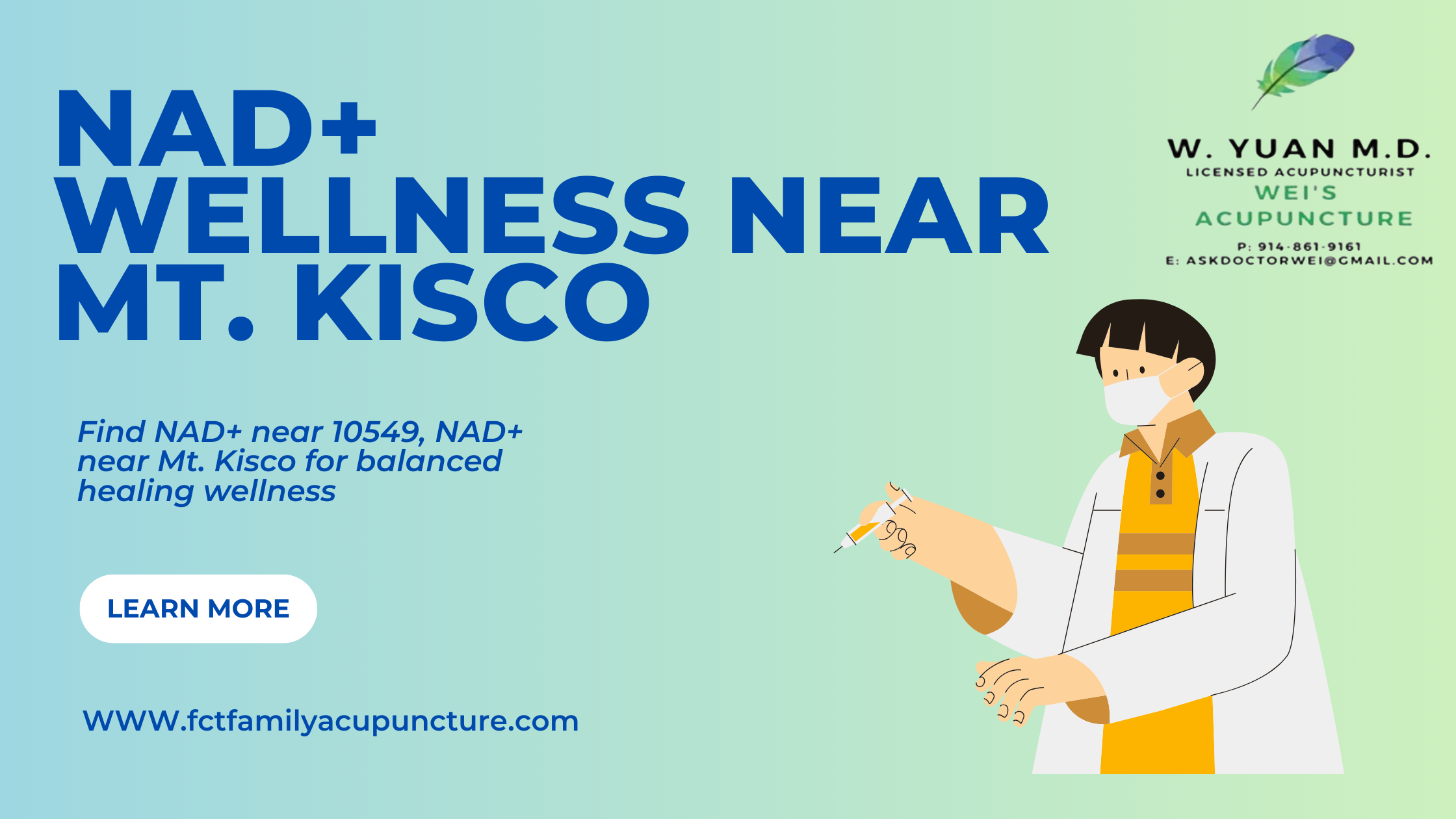 NAD+ Near Mt. Kisco & Holistic Healing at FCT Family Acupuncture – Site Title
