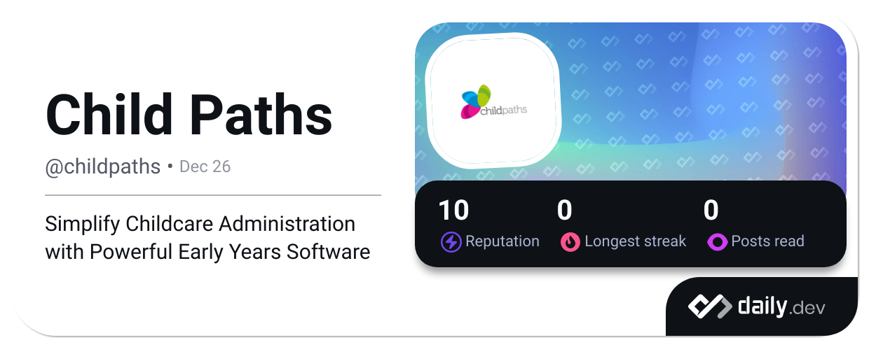 Child Paths (@childpaths) | daily.dev