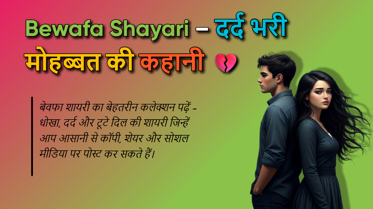 99+ Bewafa Shayari: बेवफ़ाई पर लिखी गई लेटेस्ट शायरी कलेक्शन
